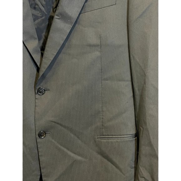 Armani Collezioni Giorgio Pinstripe Blazer  Sport Coat - Size‎ 44L - Picture 2 of 6